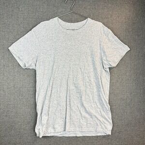 GEORGE Mens Gray Crew Neck‎ Short Sleeve T-Shirt Large/G Casual Everyday